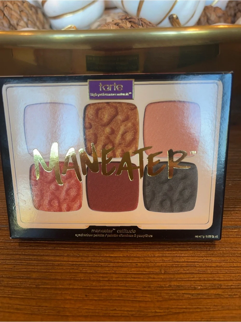 NWT tarte Maneater Catitude 6 Shade Eyeshadow Palette - New In Box